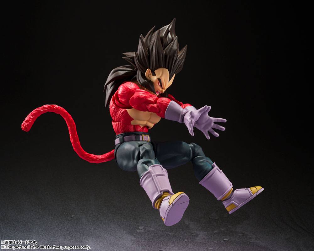 DRAGON BALL GT - Super Sayan 4 Vegeta - Statuette S.H. Figuarts 13cm