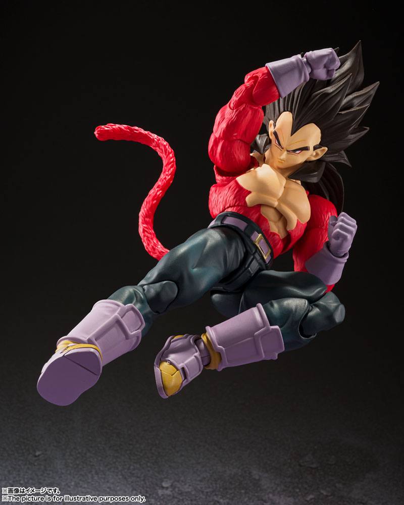 DRAGON BALL GT - Super Sayan 4 Vegeta - Statuette S.H. Figuarts 13cm