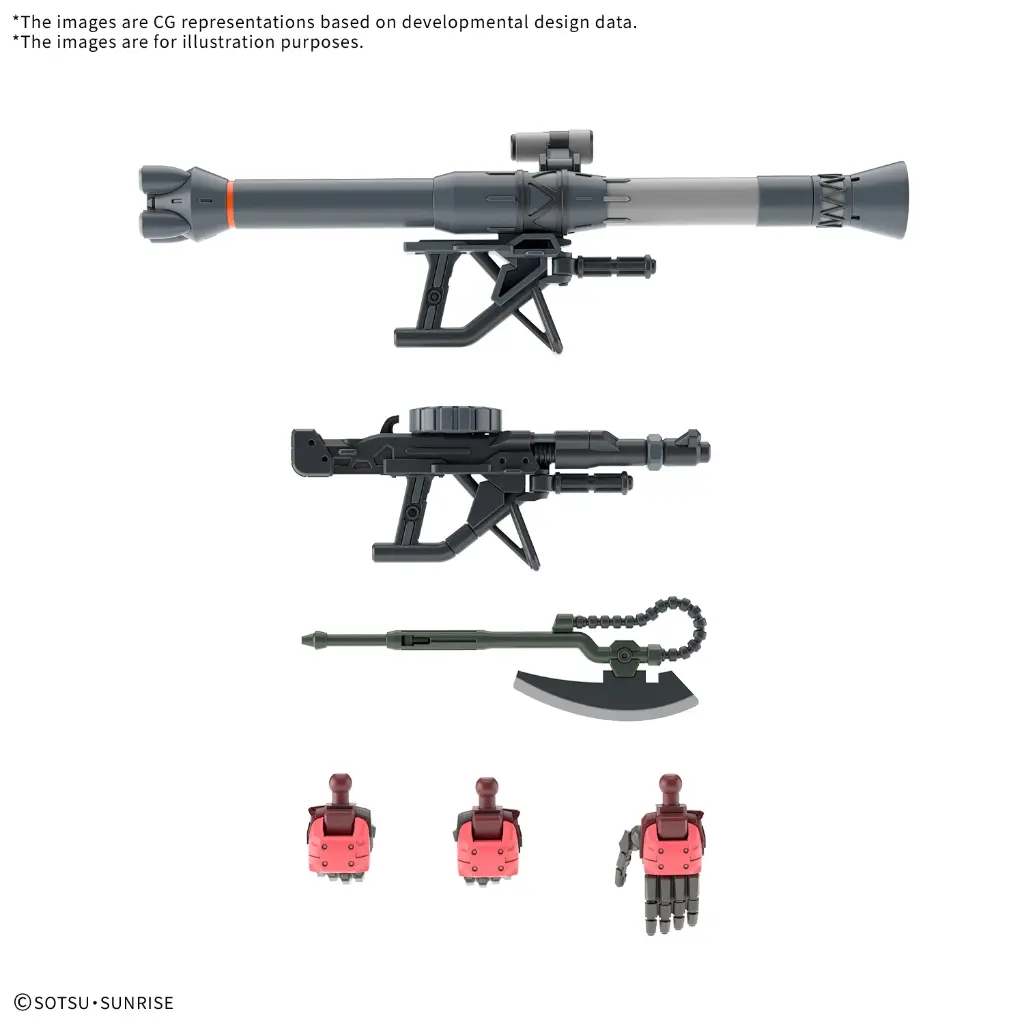 GUNDAM - HG 1/144 Char's Zaku (GQ) - Model Kit