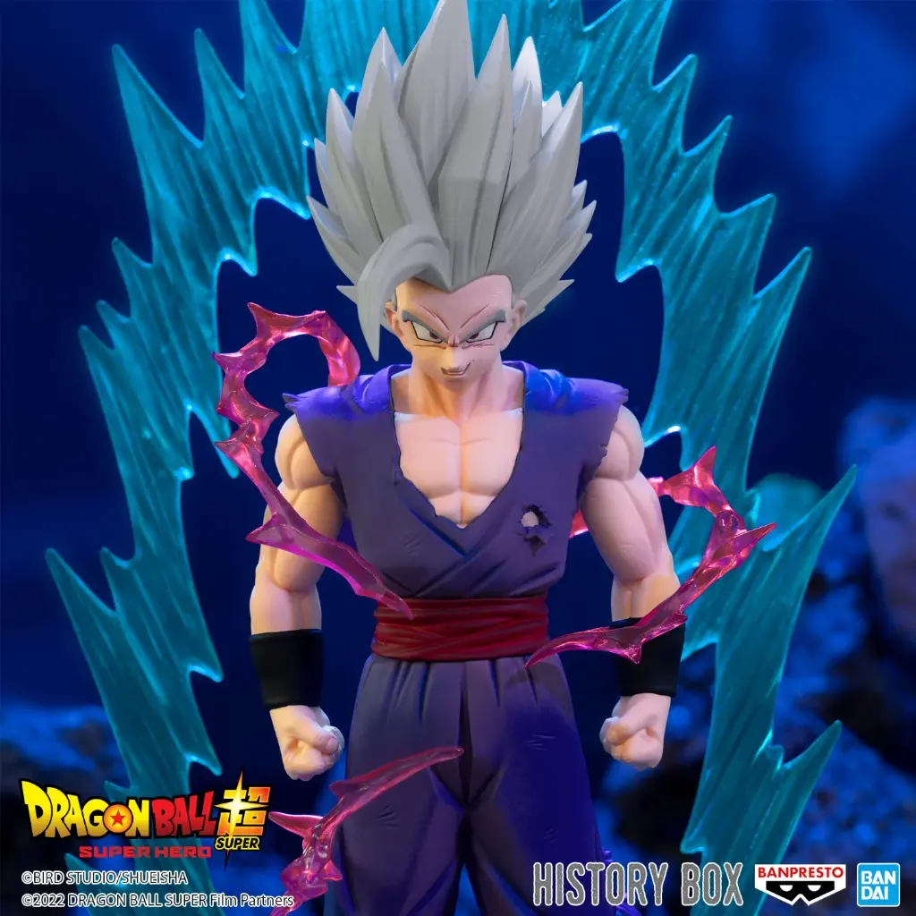 DRAGON BALL SUPER : SUPER HERO - Son Gohan - Figurine History Box 12cm