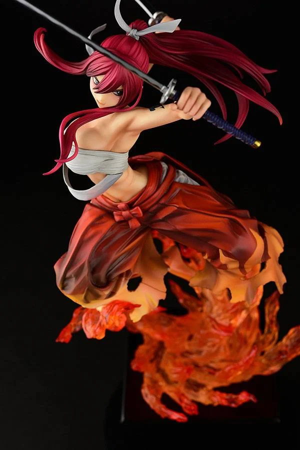 FAIRY TAIL -Erza Scarlet Samurai Ver. Kurenai -Statuette OrcaToys 43cm