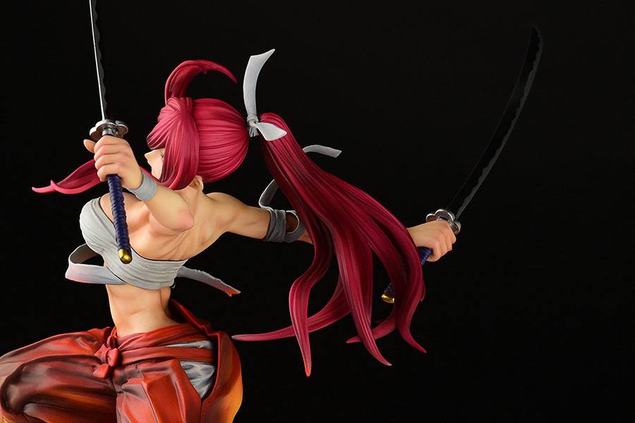 FAIRY TAIL -Erza Scarlet Samurai Ver. Kurenai -Statuette OrcaToys 43cm