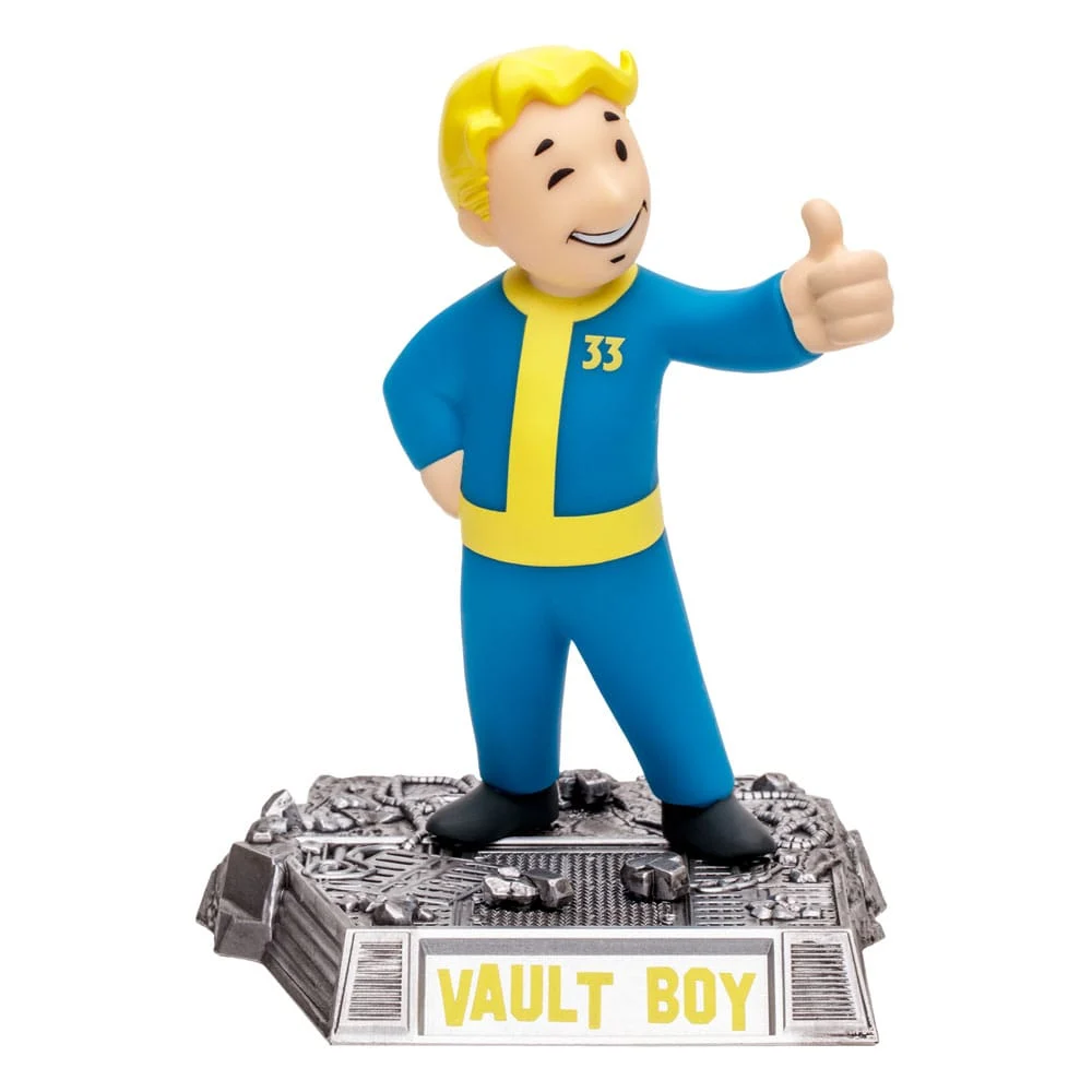 FALLOUT - Vault Boy (Gold Label) - Figurine Movie Maniacs 15cm