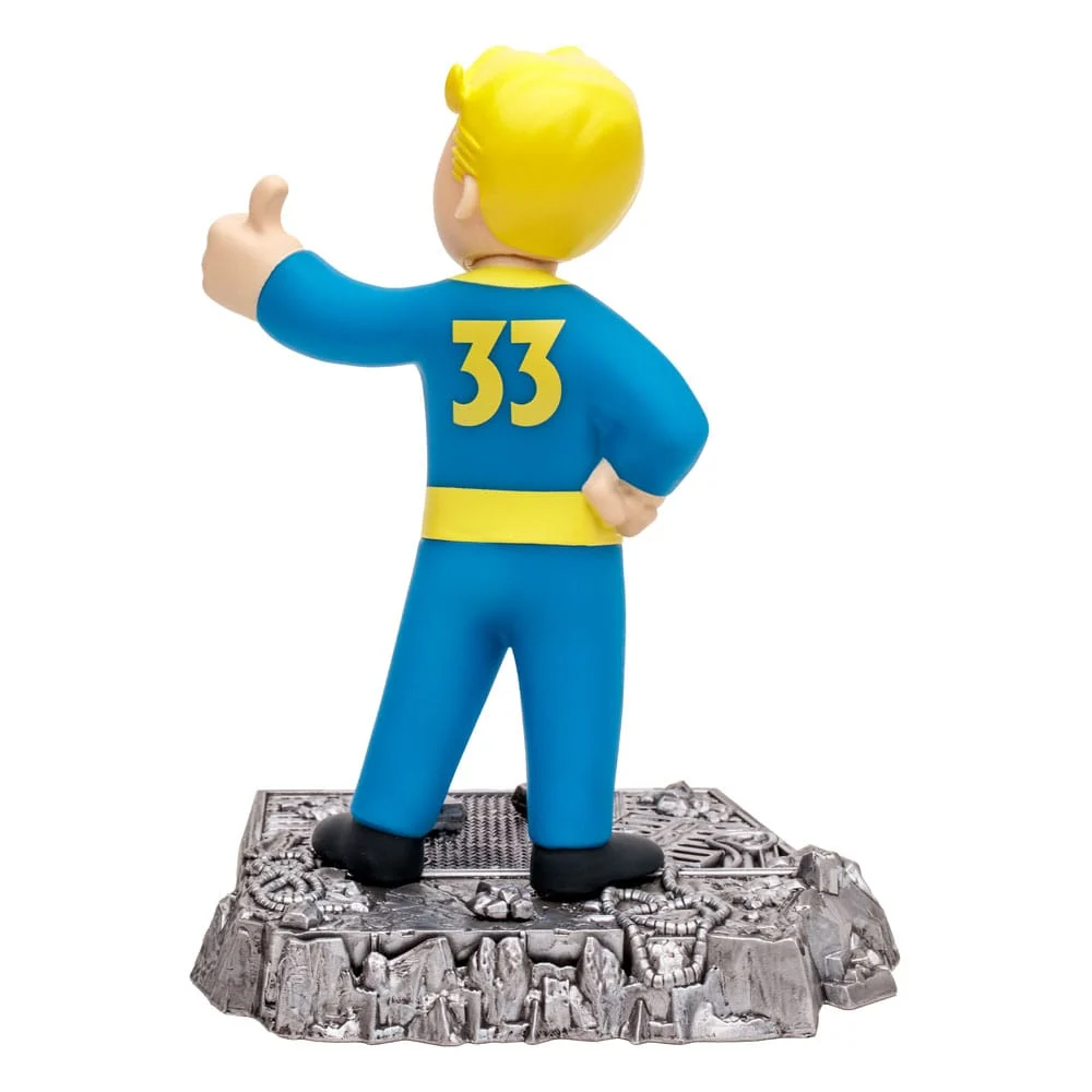 FALLOUT - Vault Boy (Gold Label) - Figurine Movie Maniacs 15cm