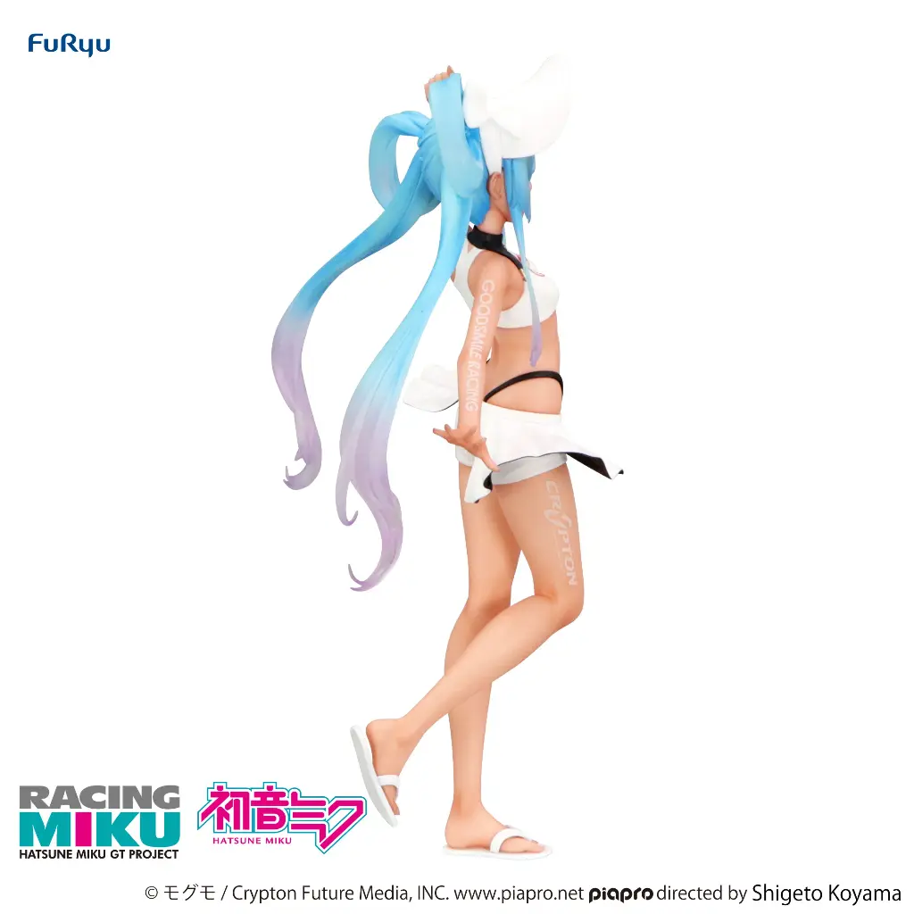 HATSUNE MIKU - Racing Miku 2024 Summer - Statuette Trio-Try-It 21cm 