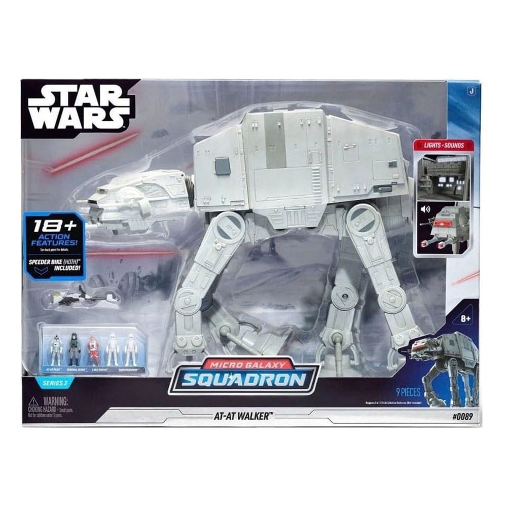 STAR WARS - Feature Vehicle (9" Vehicle & Figure) - AT-AT