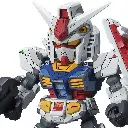 GUNDAM - SD Gundam Cross Silhouette RX-78F00 Gundam - Model Kit
