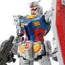 GUNDAM - 1/144 RX-78F00 Gundam & G-Dock - Model Kit