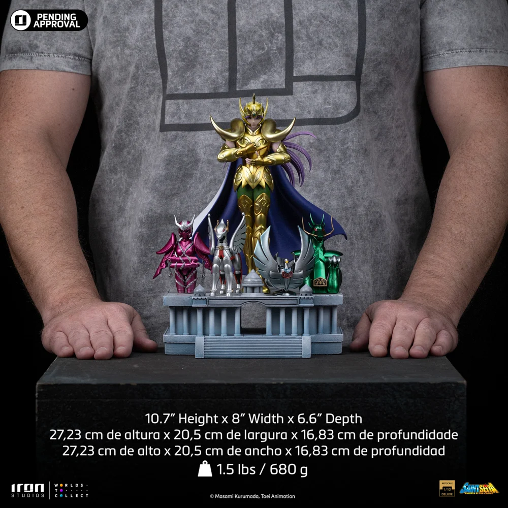 SAINT SEIYA - Aries Mu - Statuette Deluxe Art Scale 1/10 27.23cm