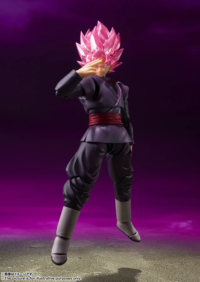 DRAGON BALL SUPER - SS Goku Black Rosé - Figurine S.H. Figuarts 14cm