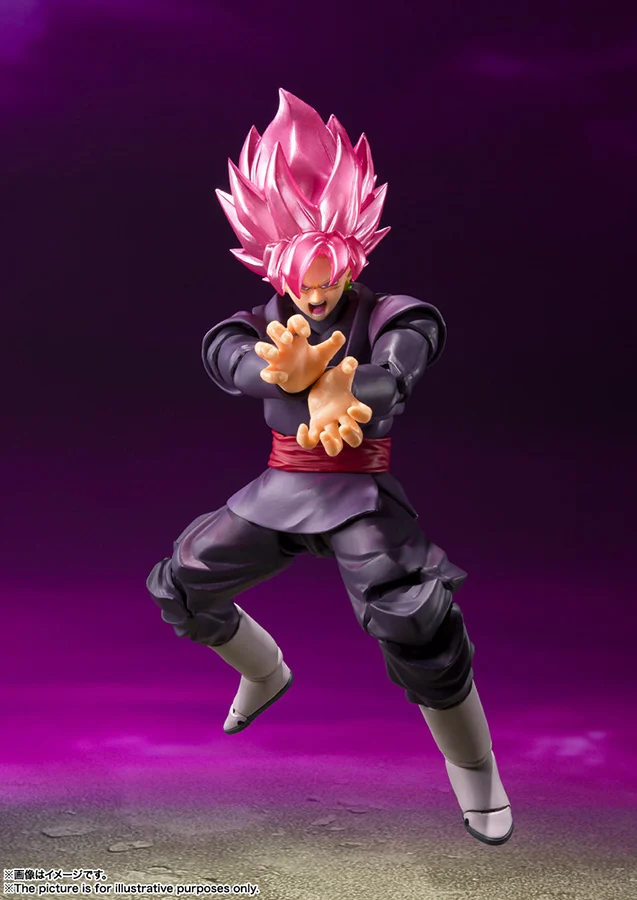 DRAGON BALL SUPER - SS Goku Black Rosé - Figurine S.H. Figuarts 14cm