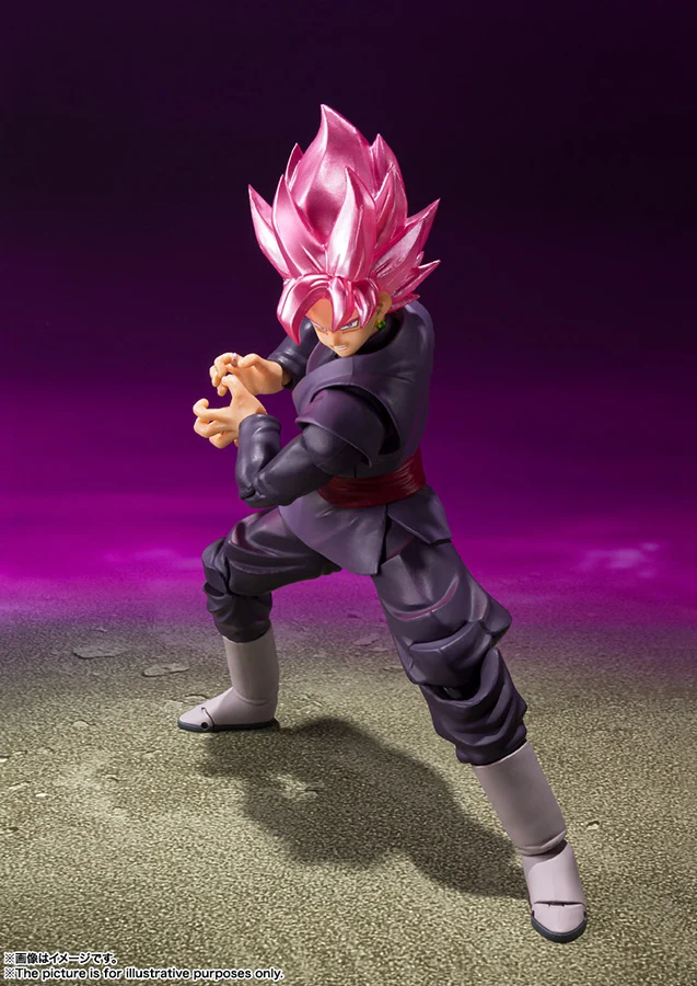 DRAGON BALL SUPER - SS Goku Black Rosé - Figurine S.H. Figuarts 14cm