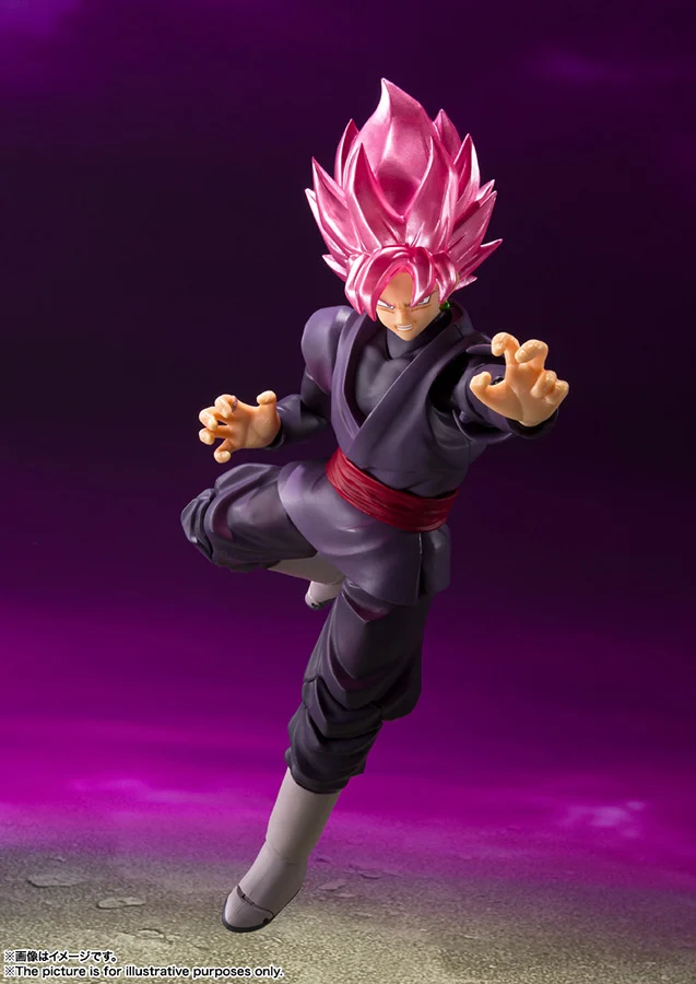 DRAGON BALL SUPER - SS Goku Black Rosé - Figurine S.H. Figuarts 14cm