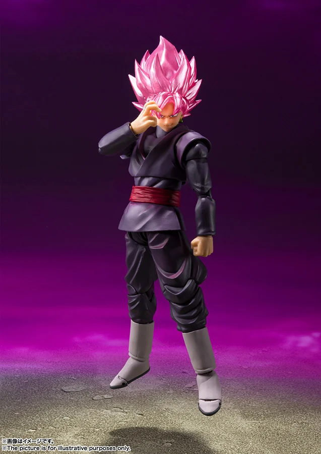 DRAGON BALL SUPER - SS Goku Black Rosé - Figurine S.H. Figuarts 14cm