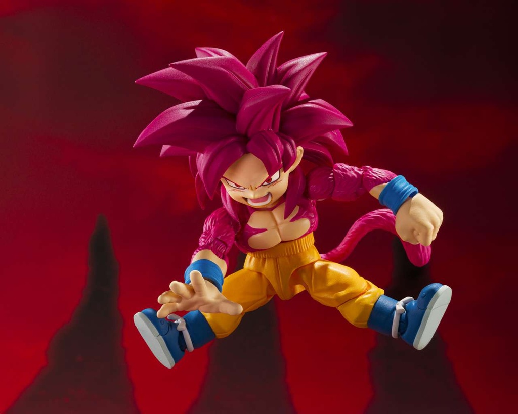 DRAGON BALL DAIMA - Son Goku Super Saiyan 4 - Fig. S.H. Figuarts 8cm