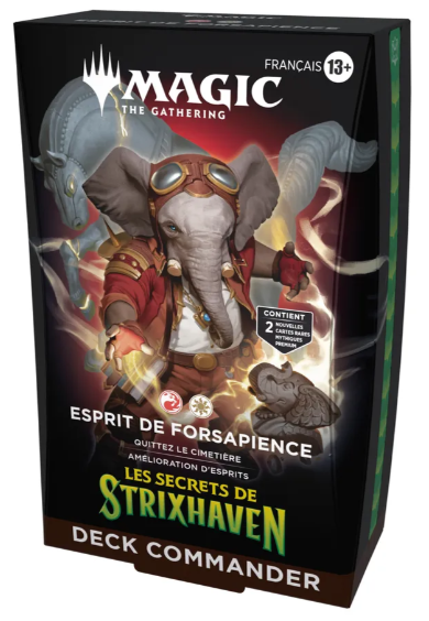 Magic: The Gathering - Deck Commander Les secrets de Strixhaven - FR