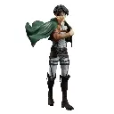 L'ATTAQUE DES TITANS - Levi - Figurine Grandista 27cm