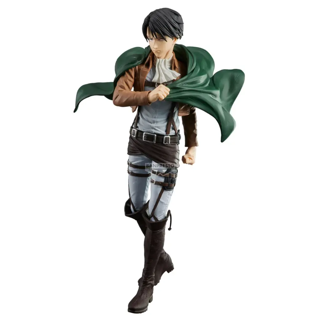 L'ATTAQUE DES TITANS - Levi - Figurine Grandista 27cm