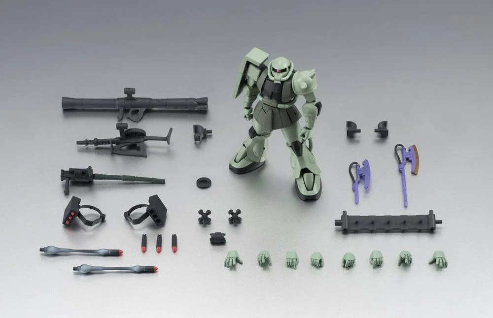 GUNDAM - MS-06 ZAKU II Version Anime - Action Figure 13cm