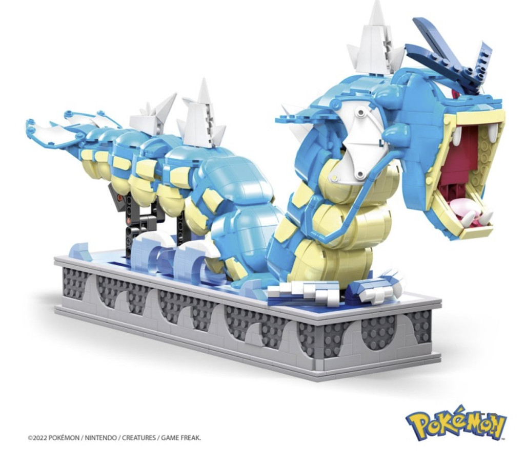 MEGA Construction Pokémon Léviator en Mouvement 2186 brique