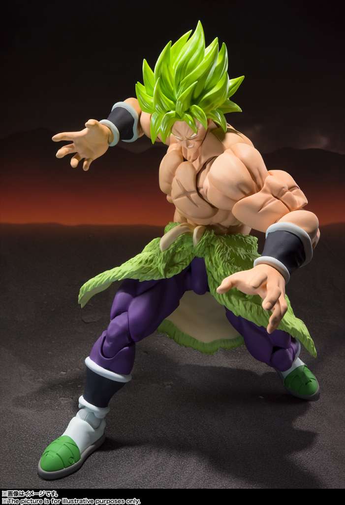 DRAGON BALL Z - Broly "Super Saiyan" - Figurine S.H. Figuarts 22cm 