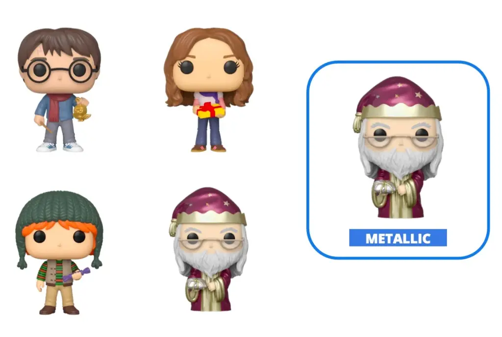 Funko 4 Pack Holiday Harry Potter Special Edition