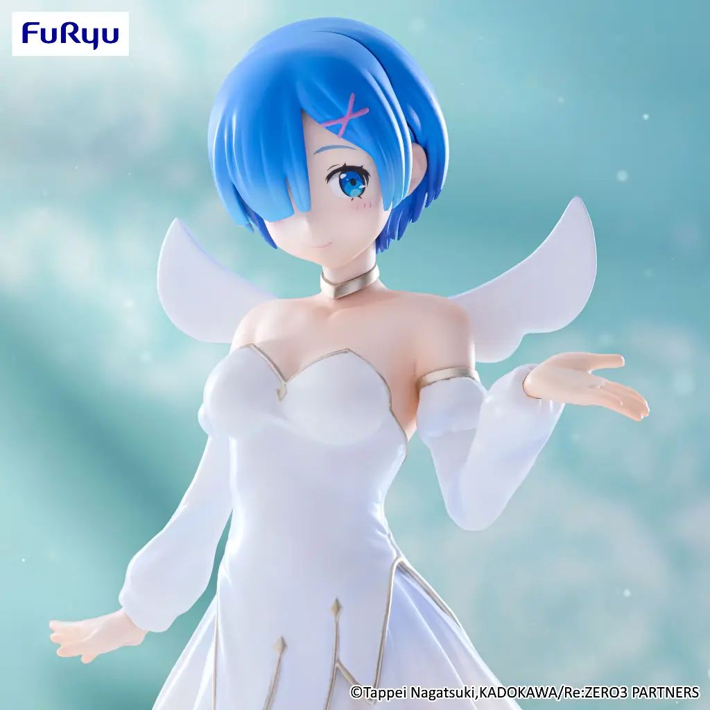 RE ZERO - Rem "Little Wings" - Statuette Bicute Pure 25cm