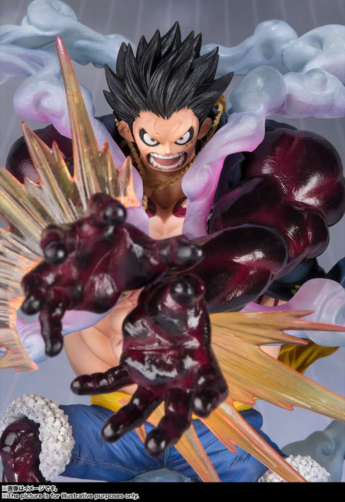 ONE PIECE - Luffy Gear 4 "Leo Bazooka" - Statuette FiguartsZERO 18cm