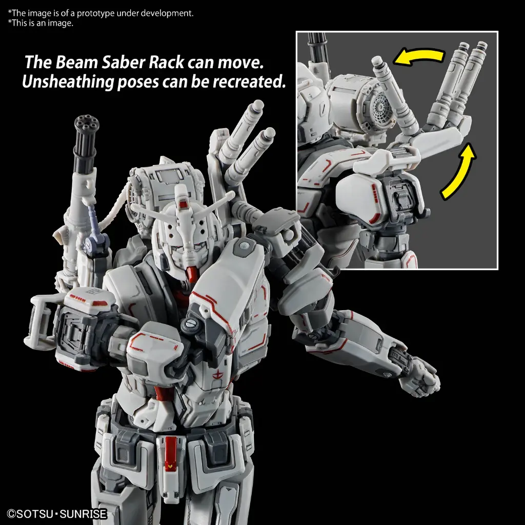 GUNDAM - HG 1/144 Gundam EX (RFV) - Model Kit 