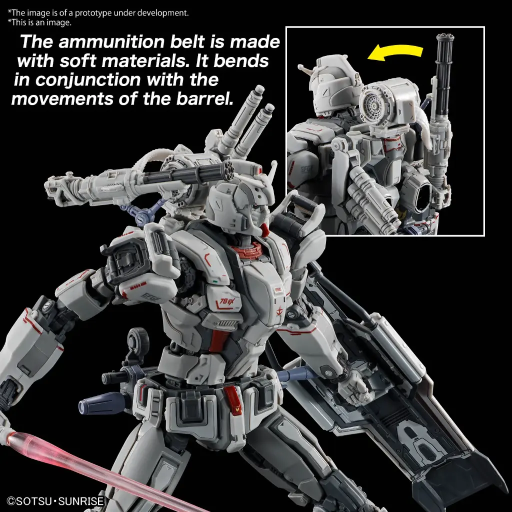 GUNDAM - HG 1/144 Gundam EX (RFV) - Model Kit 