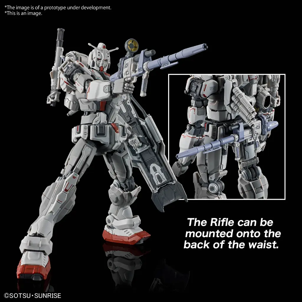 GUNDAM - HG 1/144 Gundam EX (RFV) - Model Kit 