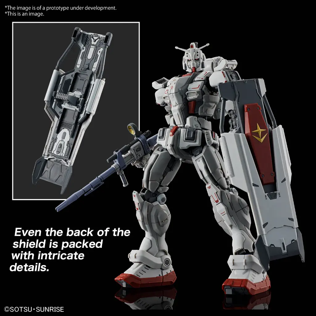 GUNDAM - HG 1/144 Gundam EX (RFV) - Model Kit 