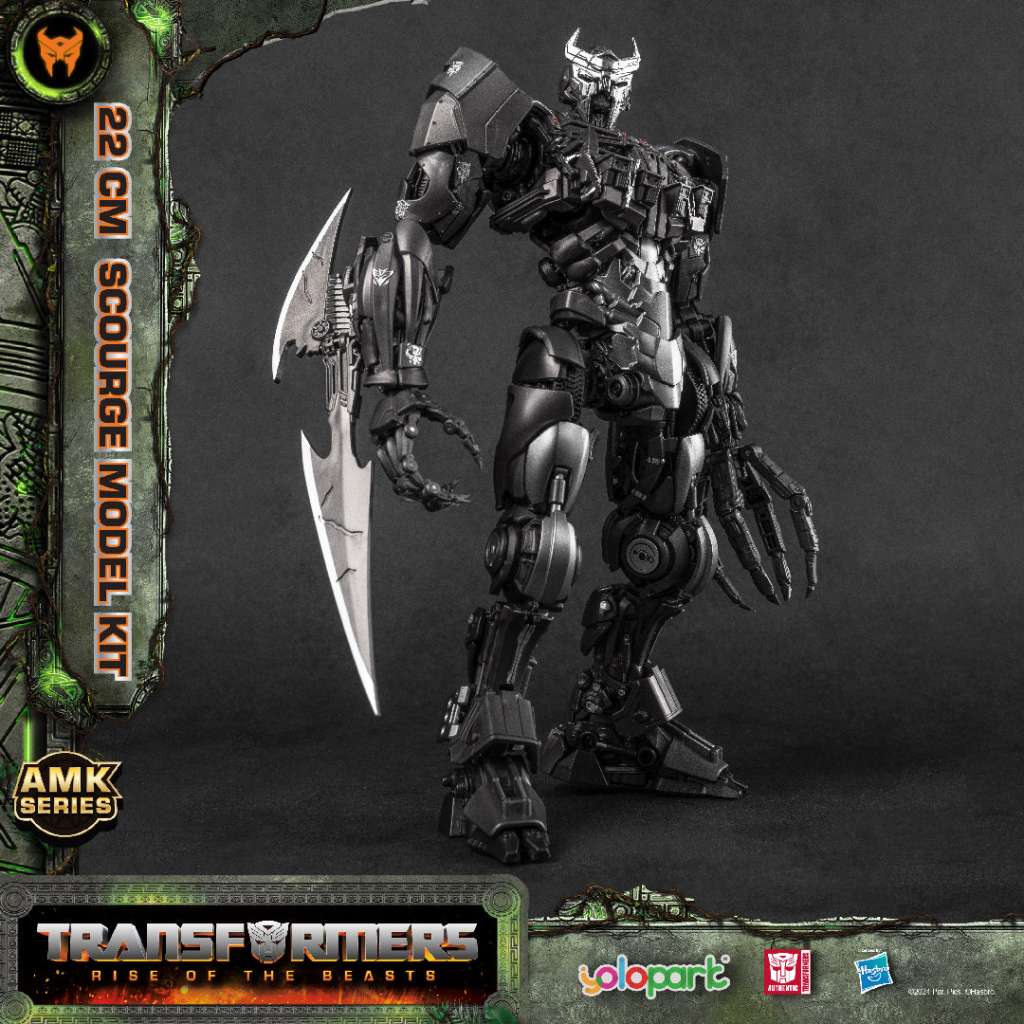 TRANSFORMERS RISE OF THE BEASTS - Scourge - Model Kit 22cm