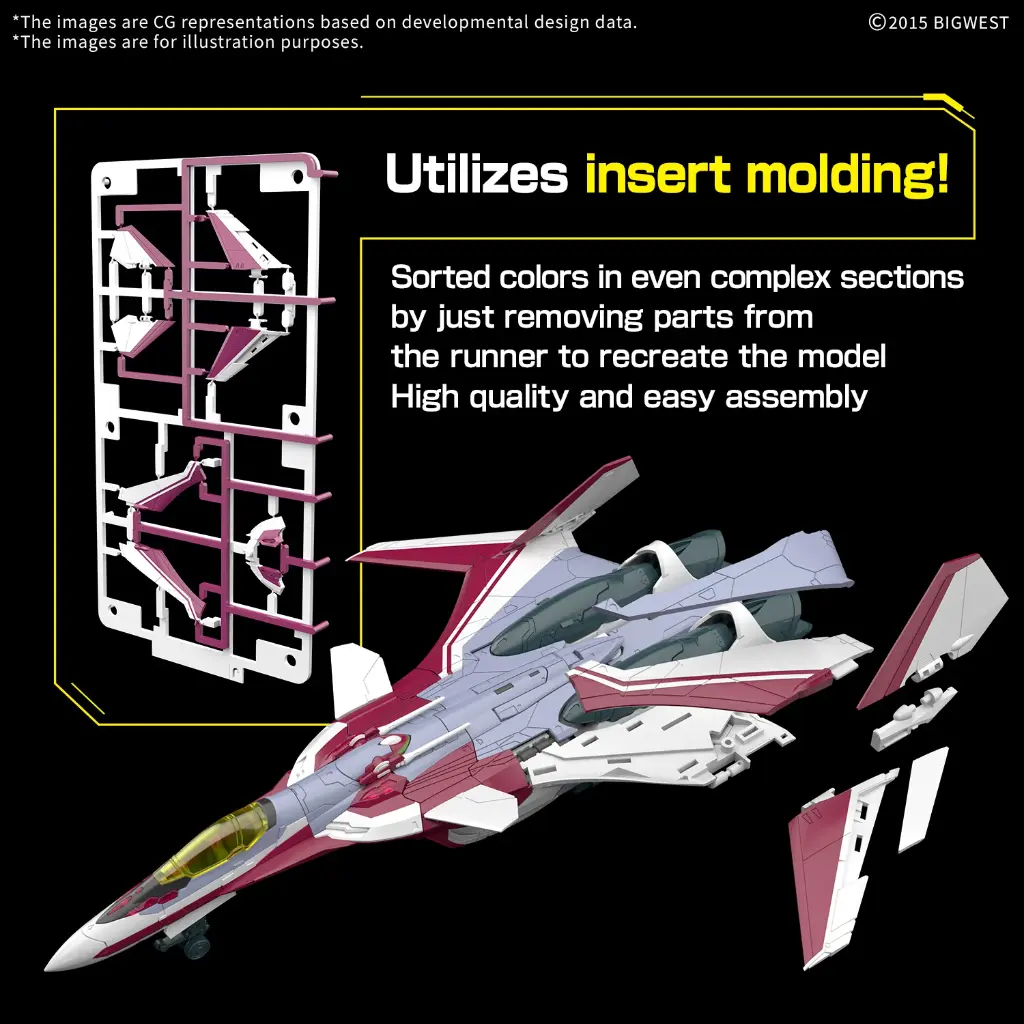 MACROSS - HG 1/100 VF-31C Siegfried (Farina Jenius) Deluxe - Model Kit