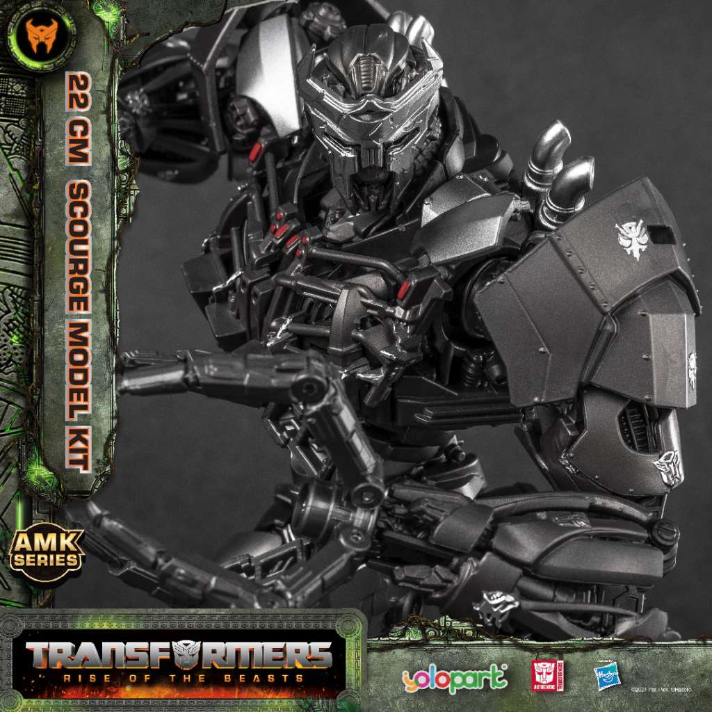 TRANSFORMERS RISE OF THE BEASTS - Scourge - Model Kit 22cm