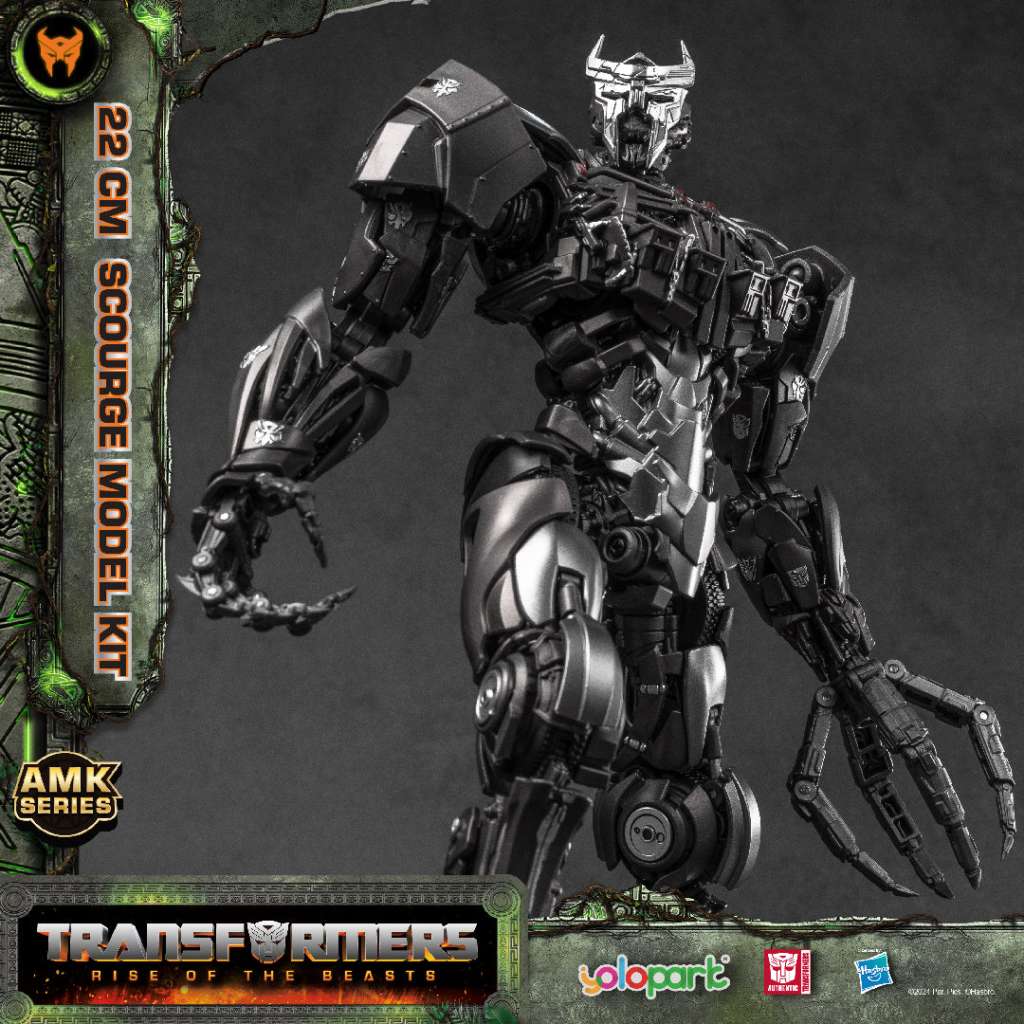 TRANSFORMERS RISE OF THE BEASTS - Scourge - Model Kit 22cm