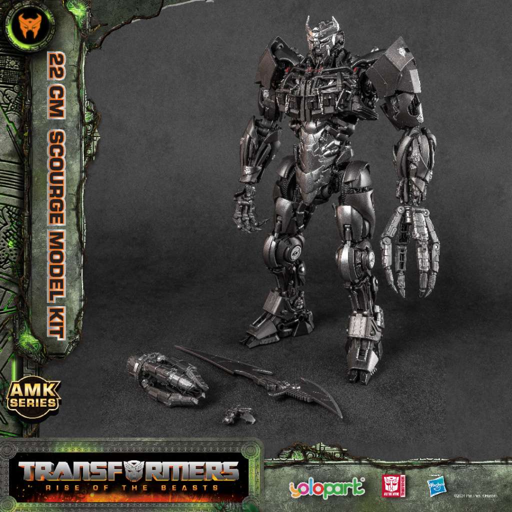 TRANSFORMERS RISE OF THE BEASTS - Scourge - Model Kit 22cm