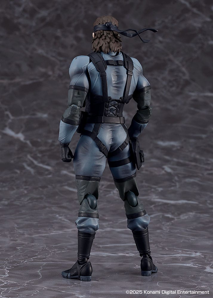 METAL GEAR SOLID 2 - Snake - Statuette Figma Update Edition 16cm