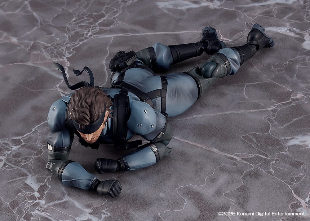 METAL GEAR SOLID 2 - Snake - Statuette Figma Update Edition 16cm