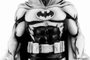 DC HEROES - Batman "Version Blanc & Noir" - Statuette 1/8 27cm