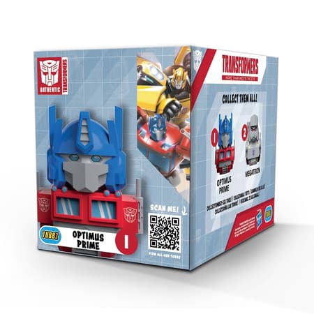 Numskull - Best of TUBBZ Boîte Canard de bain - Transformers - Optimus Prime - 9cm 