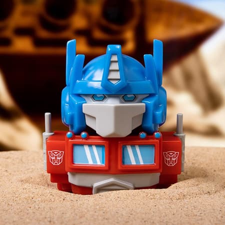 Numskull - Best of TUBBZ Boîte Canard de bain - Transformers - Optimus Prime - 9cm 