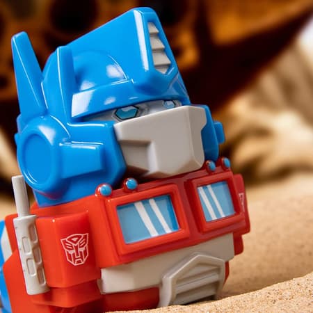 Numskull - Best of TUBBZ Boîte Canard de bain - Transformers - Optimus Prime - 9cm 