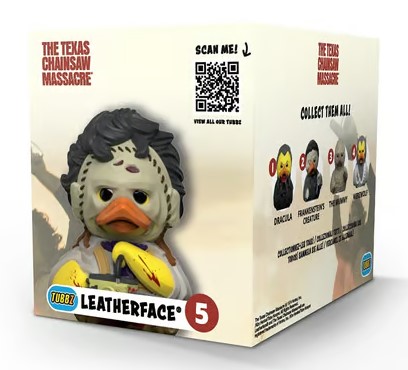 Numskull - Best of TUBBZ Boxed Bath Duck - Horror - Leatherface - 9cm 