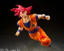 DRAGON BALL SUPER - SSG Goku God of Virtue - Fig. S.H. Figuarts 14cm 