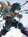 MY HERO ACADEMIA - Izuku Midoriya "Dark Deku"- Statue 1/8 ARTFXJ 29cm 