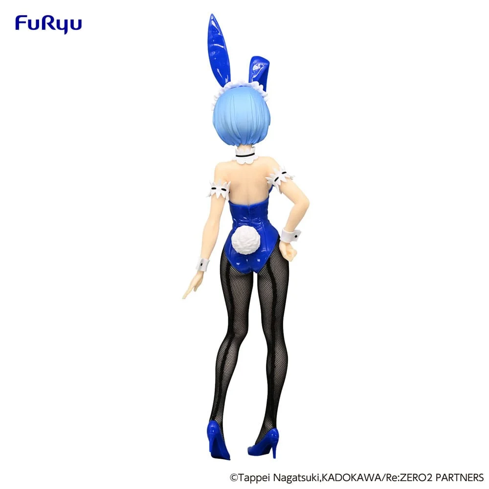 RE ZERO - Rem "Blue Color" - Statuette BiCute Bunnies 30cm 