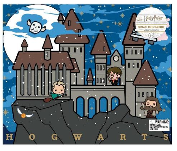 HARRY POTTER - Puzzle 3D - Calendrier de l'Avent 