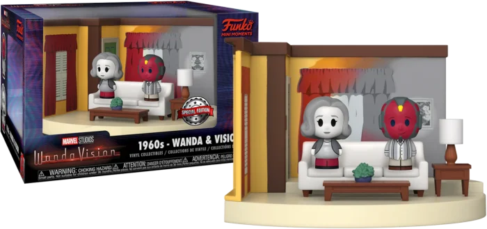 FUNKO MINI MOMENTS 1960s WANDA & VISION