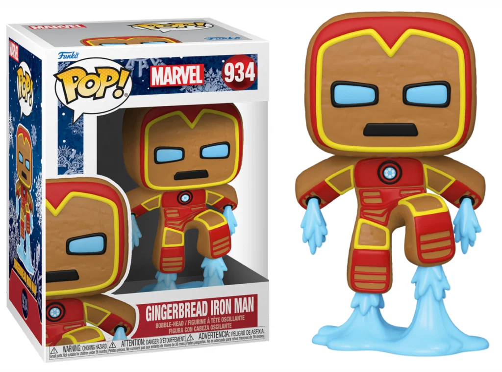 Funko POP 934 Gingerbread Iron Man